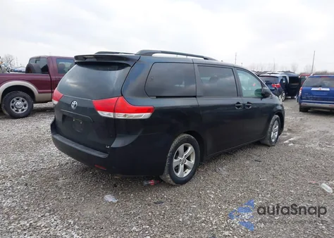 2011 Toyota Sienna Le V6 from USA, damaged, VIN 5TDKK3DC9BS168910
